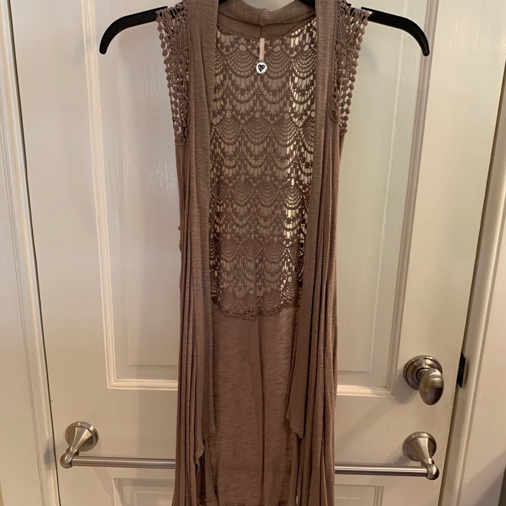 Robin K. Tank Cardigan - Size S